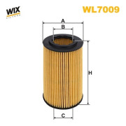 WL7009 WIX FILTERS olejový filter WL7009 WIX FILTERS