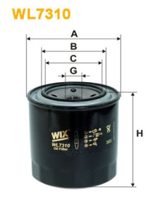 WL7310 Olejový filtr WIX FILTERS