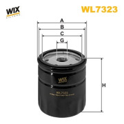 WL7323 Olejový filtr WIX FILTERS