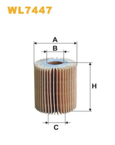 WL7447 WIX FILTERS olejový filter WL7447 WIX FILTERS