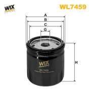 WL7459 Olejový filtr WIX FILTERS