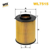 WL7515 WIX FILTERS olejový filter WL7515 WIX FILTERS