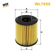 WL7555 Olejový filtr WIX FILTERS