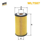 WL7584 WIX FILTERS olejový filter WL7584 WIX FILTERS