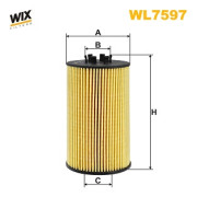 WL7597 WIX FILTERS olejový filter WL7597 WIX FILTERS