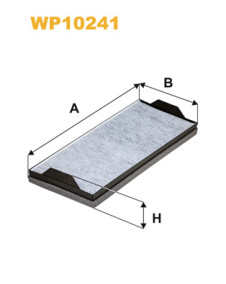 WP10241 WIX FILTERS filter vnútorného priestoru WP10241 WIX FILTERS