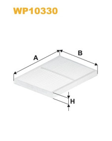 WP10330 Filtr, vzduch v interiéru WIX FILTERS