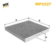 WP2227 WIX FILTERS filter vnútorného priestoru WP2227 WIX FILTERS