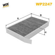 WP2247 Filtr, vzduch v interiéru WIX FILTERS