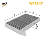 WP2247 WIX FILTERS filter vnútorného priestoru WP2247 WIX FILTERS