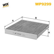 WP9299 Filtr, vzduch v interiéru WIX FILTERS