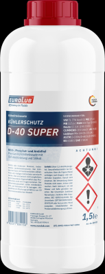 834015 Nemrznoucí kapalina KÜHLERSCHUTZ D-40 SUPER EUROLUB