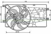 CI907F002 Větrák, chlazení motoru PrascoSelection PRASCO