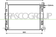 DA226R003 Chladič, chlazení motoru PrascoSelection PRASCO