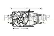 FT133F009 Větrák, chlazení motoru PrascoSelection PRASCO