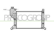 ME915R001 Chladič, chlazení motoru PrascoSelection PRASCO