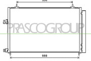 TY290C001 Kondenzátor, klimatizace PrascoSelection PRASCO