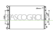 VG330R007 Chladič, chlazení motoru PrascoSelection PRASCO