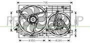 AD200F002 PRASCO ventilátor chladenia motora AD200F002 PRASCO