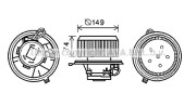 AL8138 PRASCO elektromotor vnútorného ventilátora AL8138 PRASCO