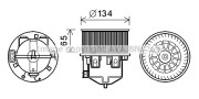 AU8222 PRASCO elektromotor vnútorného ventilátora AU8222 PRASCO