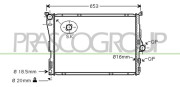 BM803R006 PRASCO chladič motora BM803R006 PRASCO