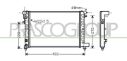 CI022R004 PRASCO chladič motora CI022R004 PRASCO