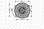 CI520F002 Větrák, chlazení motoru PRASCO