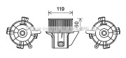 CN8299 Elektromotor, vnitřní ventilátor PRASCO