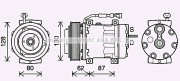 DFAK073 Kompresor, klimatizace PRASCO