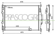 DS710R008 PRASCO chladič motora DS710R008 PRASCO