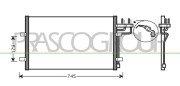 FD422C001 Kondenzátor, klimatizace PrascoSelection PRASCO