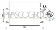 FD802C001 Kondenzátor, klimatizace PrascoSelection PRASCO