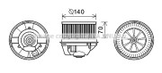 FD8496 PRASCO elektromotor vnútorného ventilátora FD8496 PRASCO