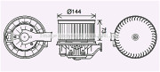 FD8629 Elektromotor, vnitřní ventilátor PRASCO