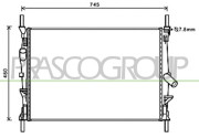 FD912R004 Chladič, chlazení motoru PrascoSelection PRASCO