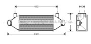 FDA4314 Chladič turba PRASCO