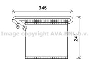 FDV491 Výparník, klimatizace PRASCO
