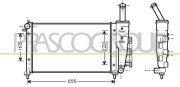 FT133R007 PRASCO chladič motora FT133R007 PRASCO