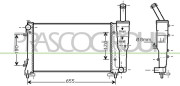 FT340R006 PRASCO chladič motora FT340R006 PRASCO