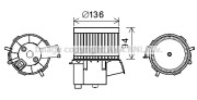 FT8434 PRASCO elektromotor vnútorného ventilátora FT8434 PRASCO