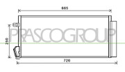 FT910C001 PRASCO kondenzátor klimatizácie FT910C001 PRASCO