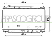 HD326R001 PRASCO chladič motora HD326R001 PRASCO