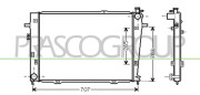 HN802R014 PRASCO chladič motora HN802R014 PRASCO