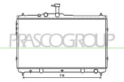 HN926R001 PRASCO chladič motora HN926R001 PRASCO