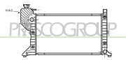 ME915R003 PRASCO chladič motora ME915R003 PRASCO