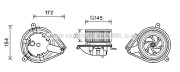 MS8626 PRASCO elektromotor vnútorného ventilátora MS8626 PRASCO