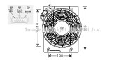 OL7508 PRASCO ventilátor chladenia motora OL7508 PRASCO