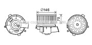 PE8378 PRASCO elektromotor vnútorného ventilátora PE8378 PRASCO