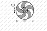 PG420F004 Větrák, chlazení motoru PrascoSelection PRASCO